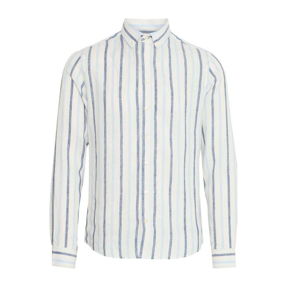 5715574273457 - Gestreifte Langarmbluse Casual Friday Dylan