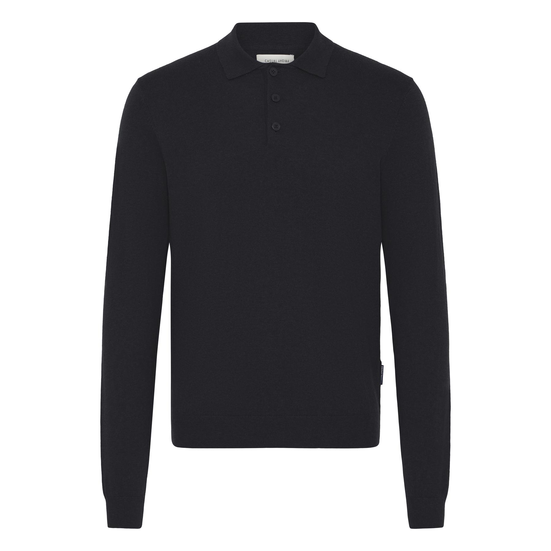 5715750174264 - Strickpullover mit Kaschmir-Anteil und Polo-Kragen Modell FRODE