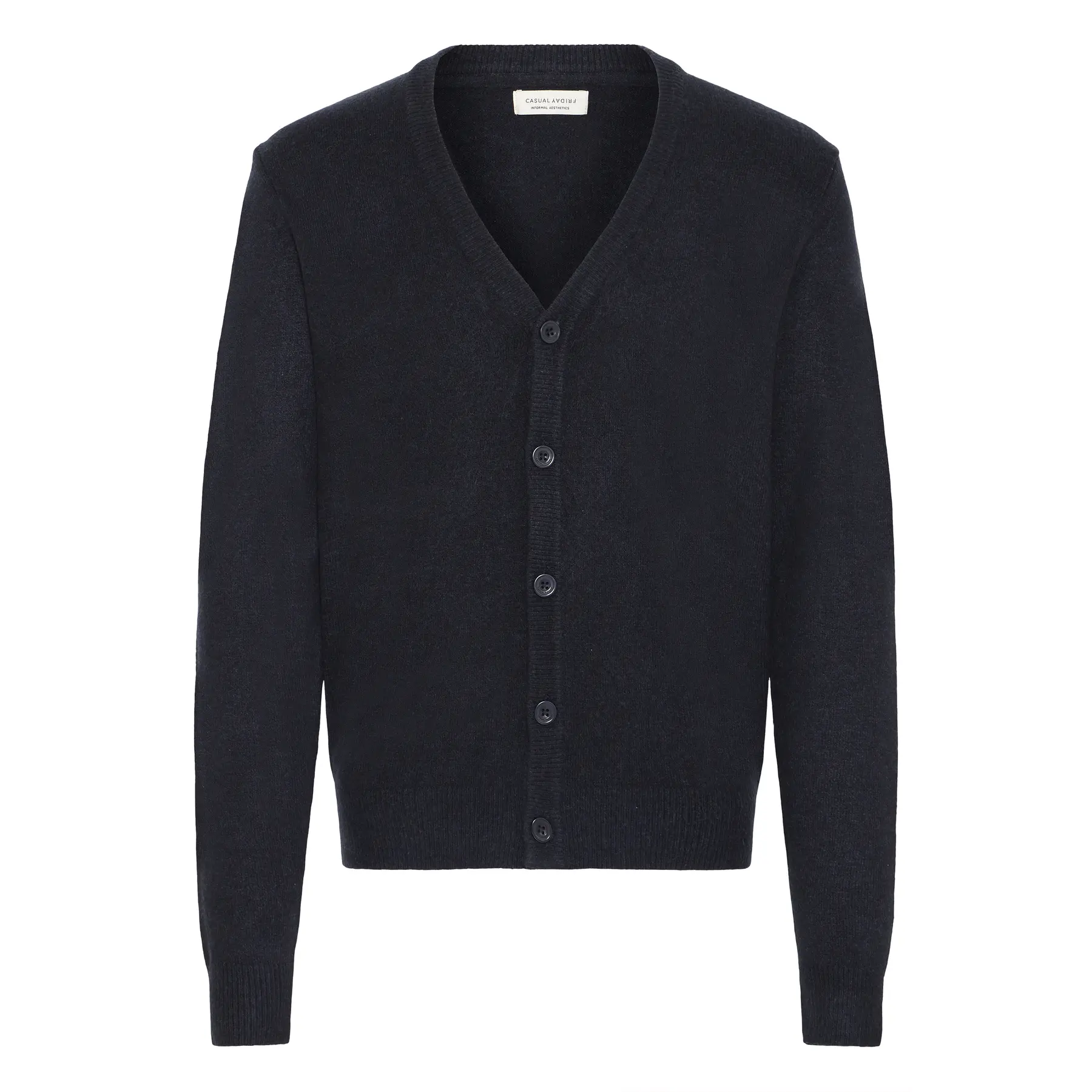 5715749698733 - Slim Fit Strickjacke mit V-Ausschnitt Modell Heine