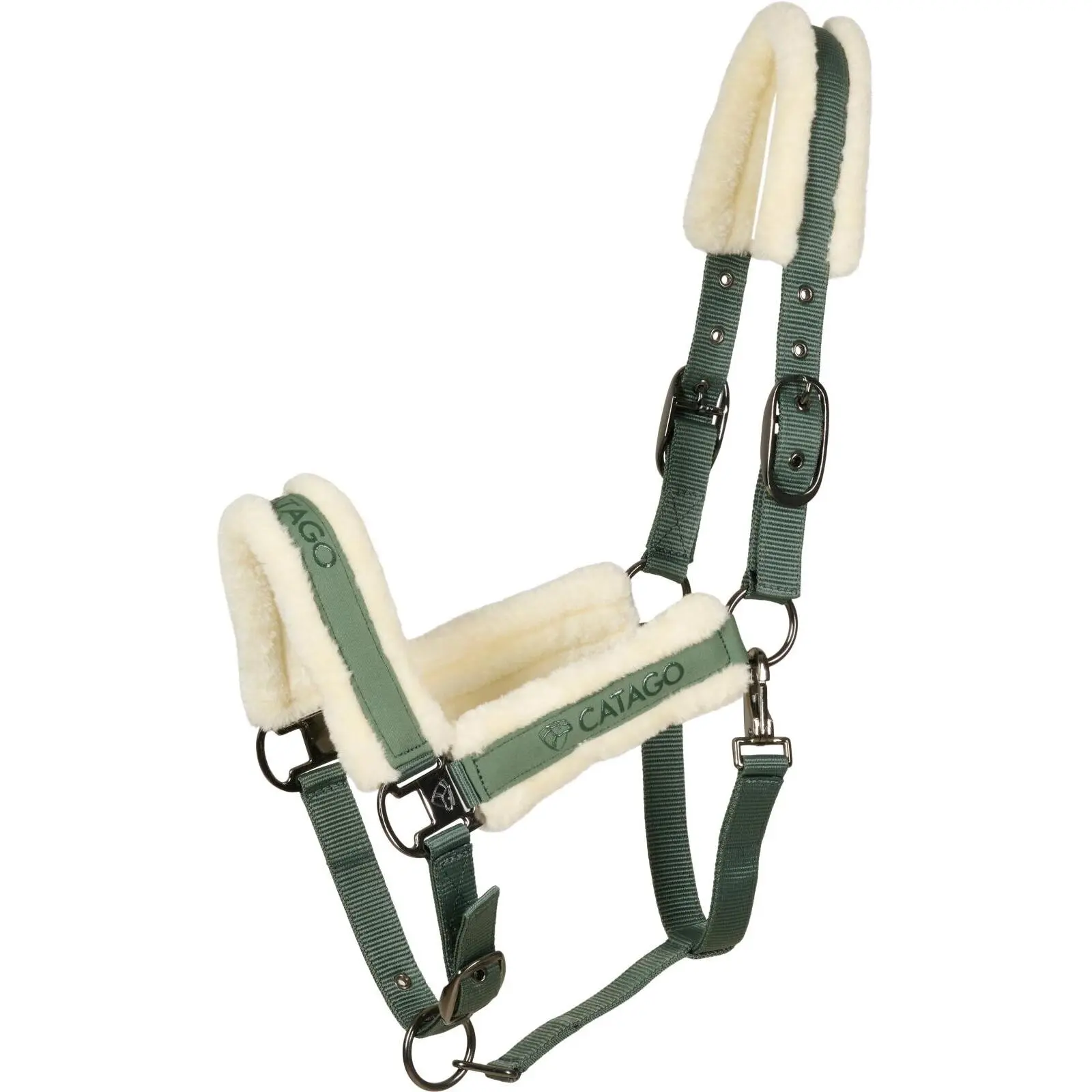 Licol pour cheval en fourrure Catago Laurel Wreath