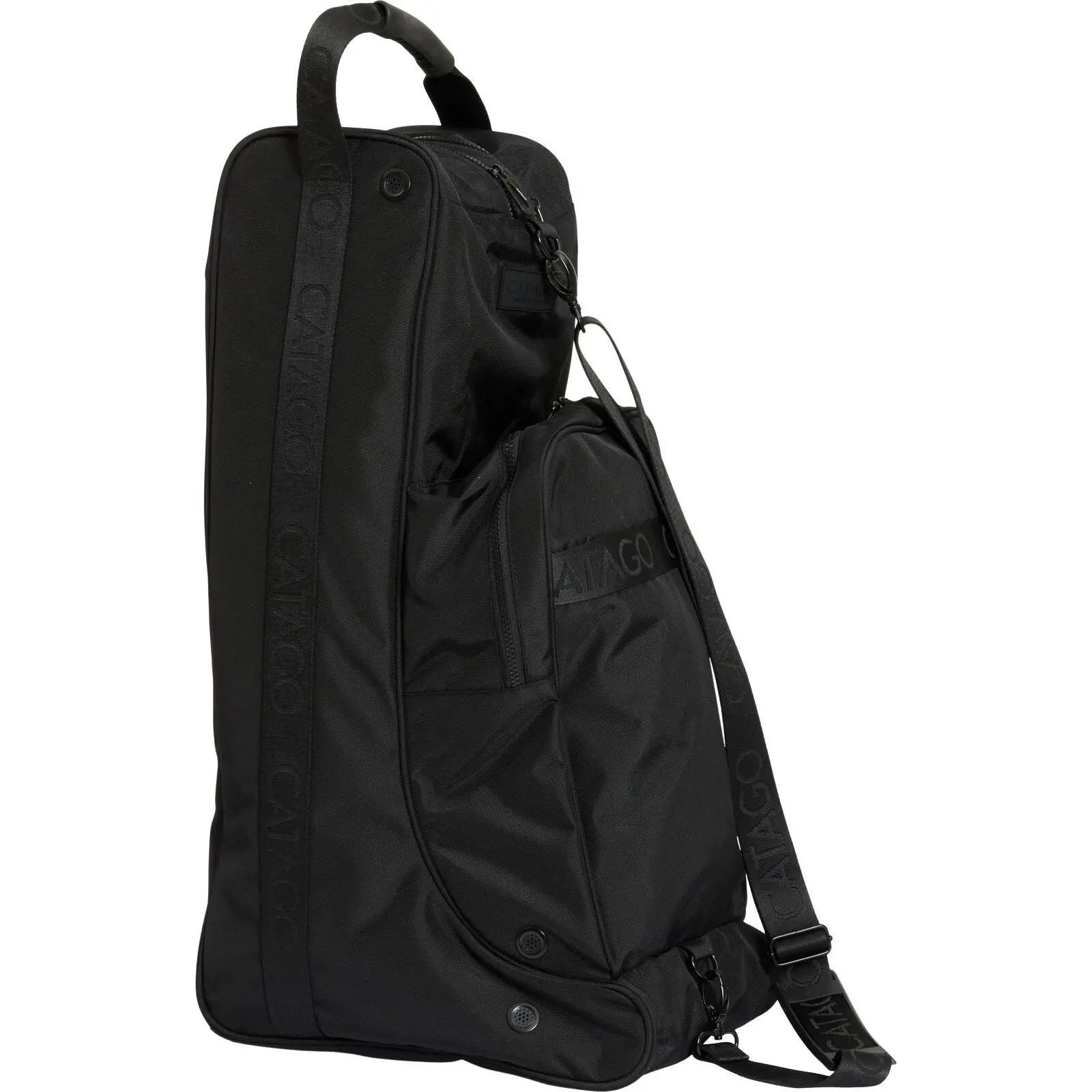 Comparer les prix de Sac à bottes et casque équitation Catago