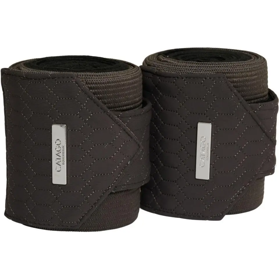 Catago Marron Elastic Bandage For Horses Fir-Tech (X2)