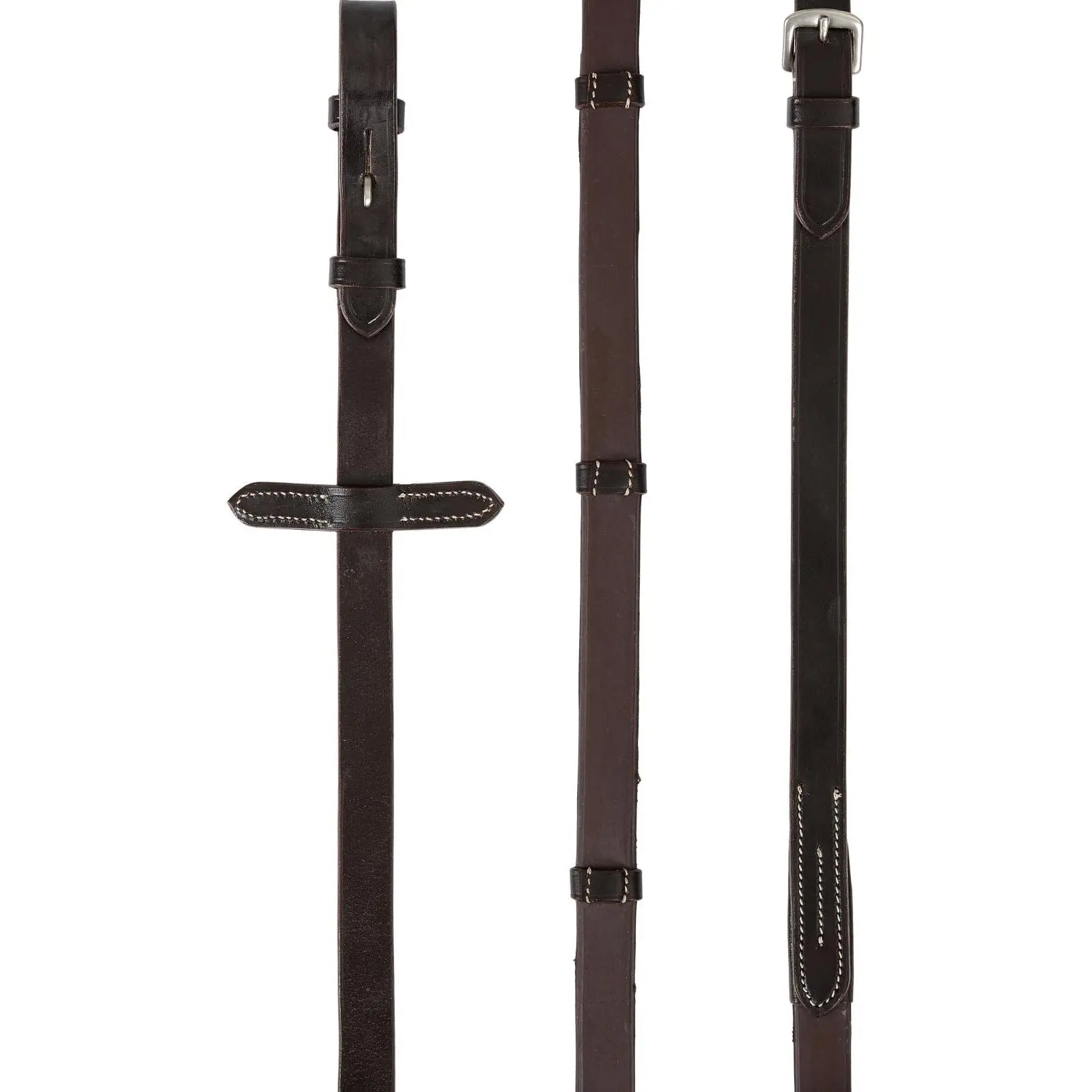 Catago Marron Reins For Rubber Horse Brooklyn