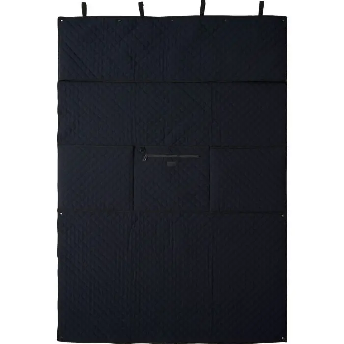 Catago Noir Quilted Stall Curtain