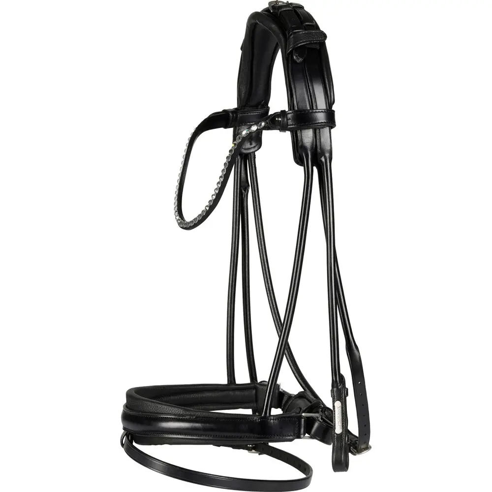 Catago Noir Rolled Bridles Shay