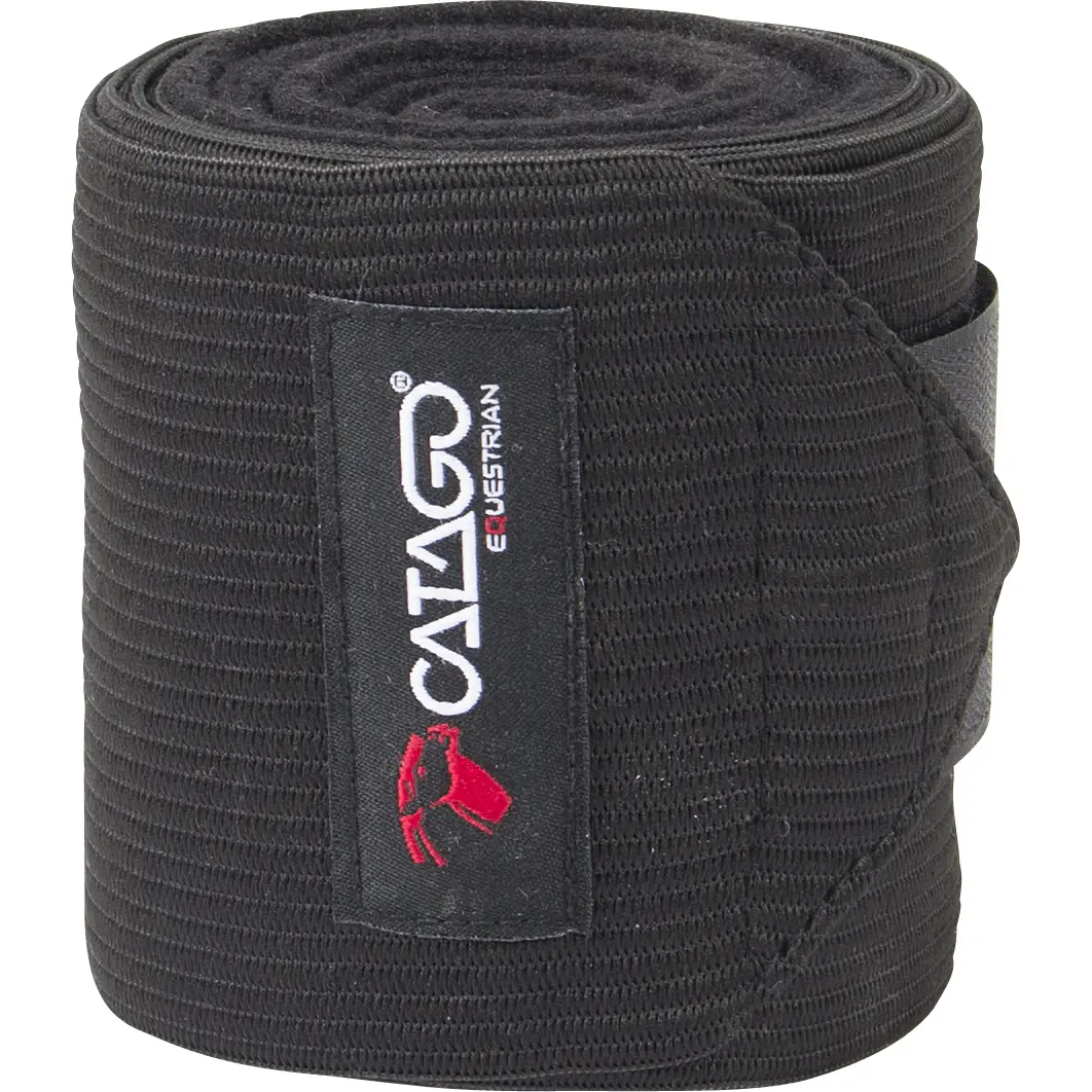 Catago Noir Elastic Bandage For Horses