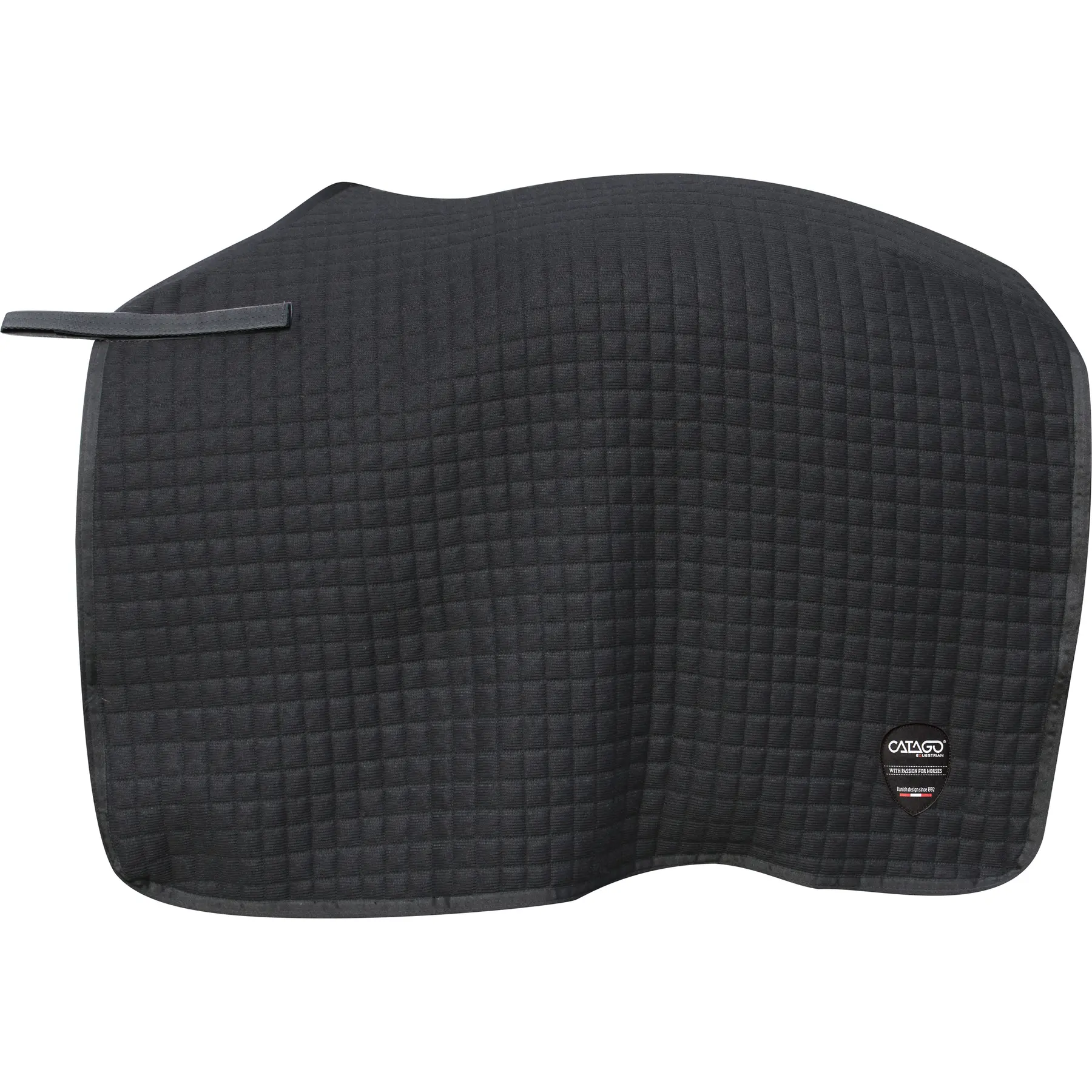 Catago Noir Saddle Pad For Cooler Horses