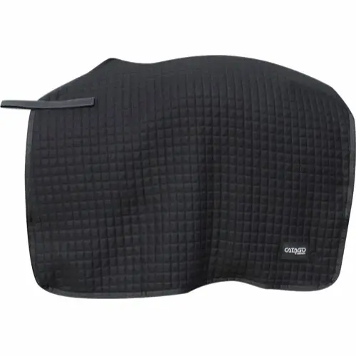 Catago Noir Saddle Pad For Cooler Horses