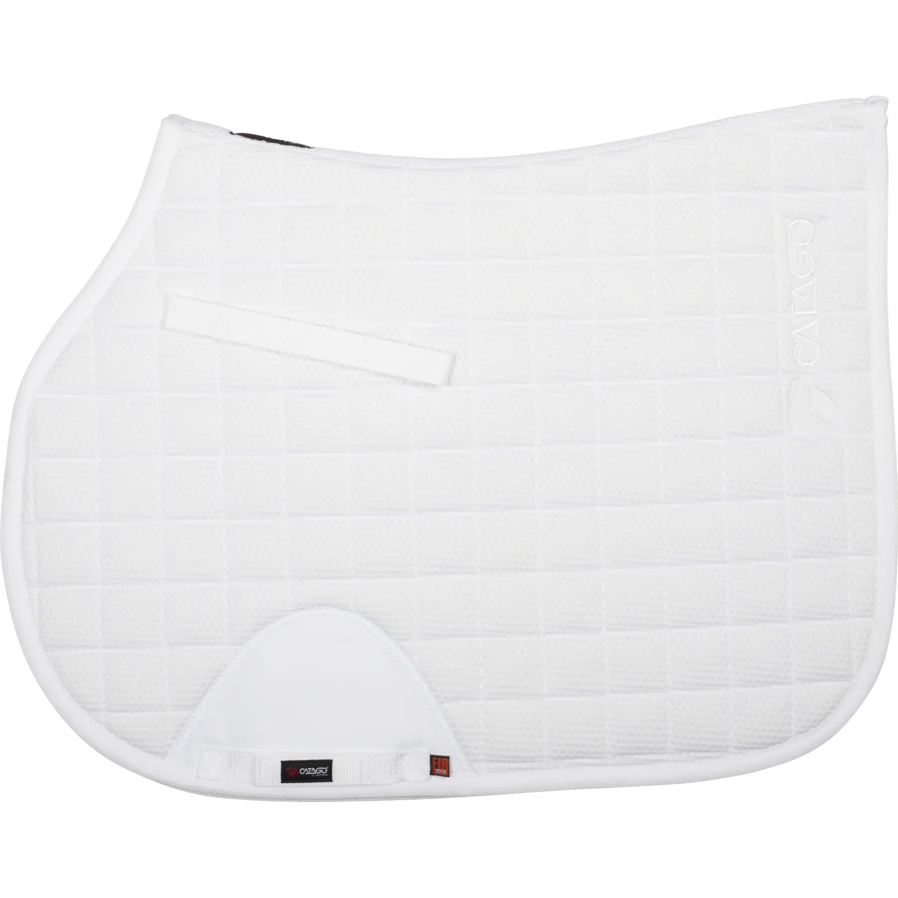 Catago Blanc Saddle Pad For Horses Fir-Tech