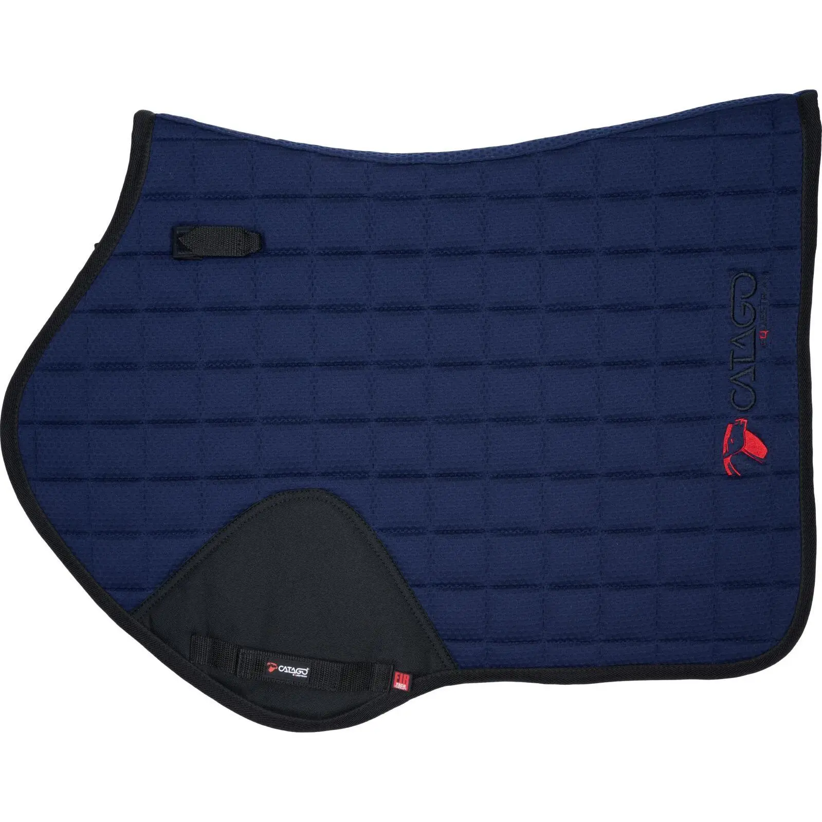 Catago Bleu Dressage Saddle Pad For Horses Fir-Tech