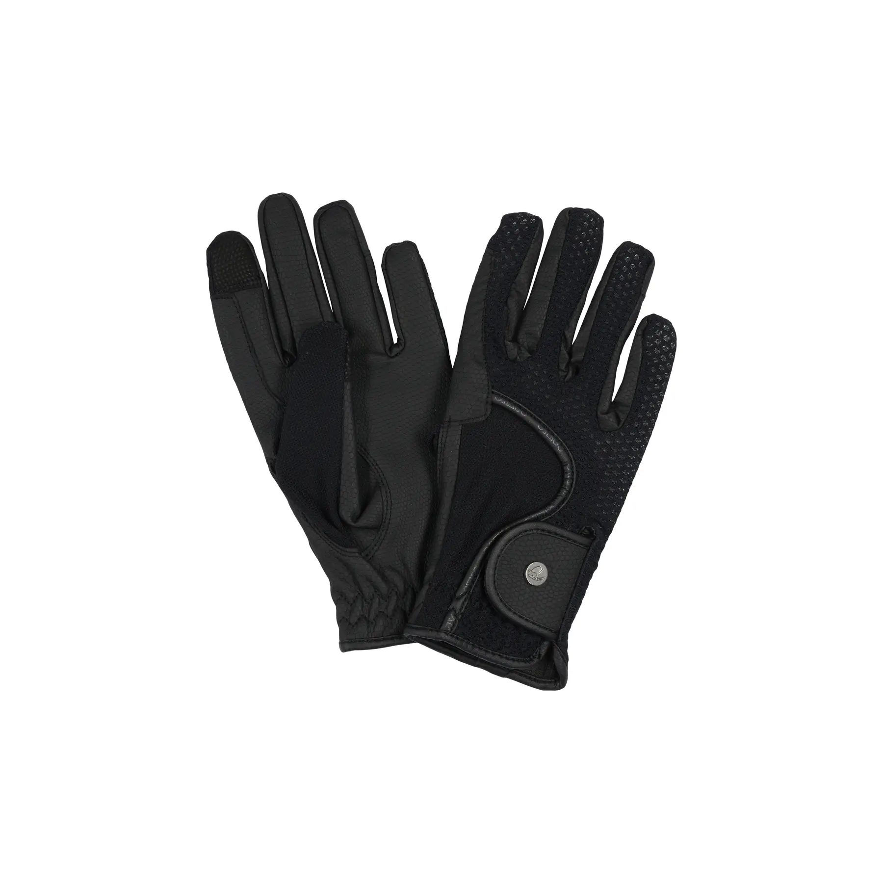 Catago Noir Mesh Riding Gloves Fir-Tech