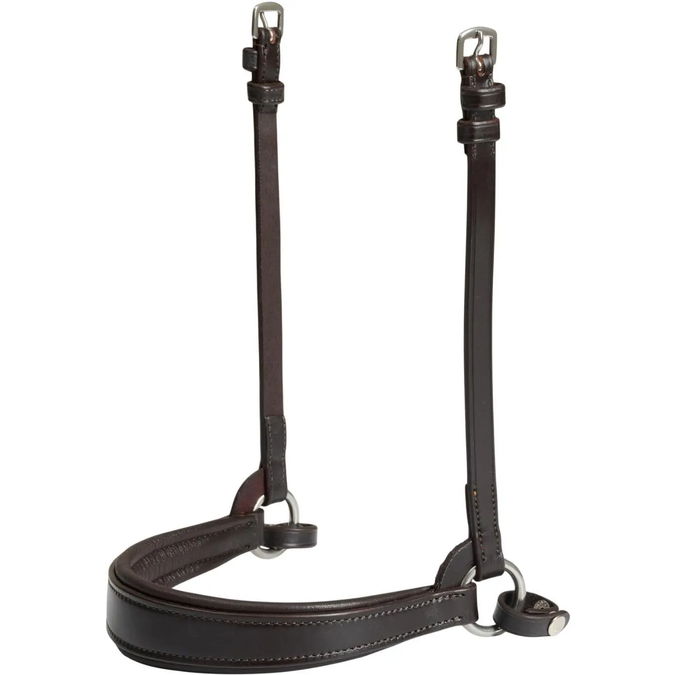Catago Marron Leather Horse Noseband Gentle