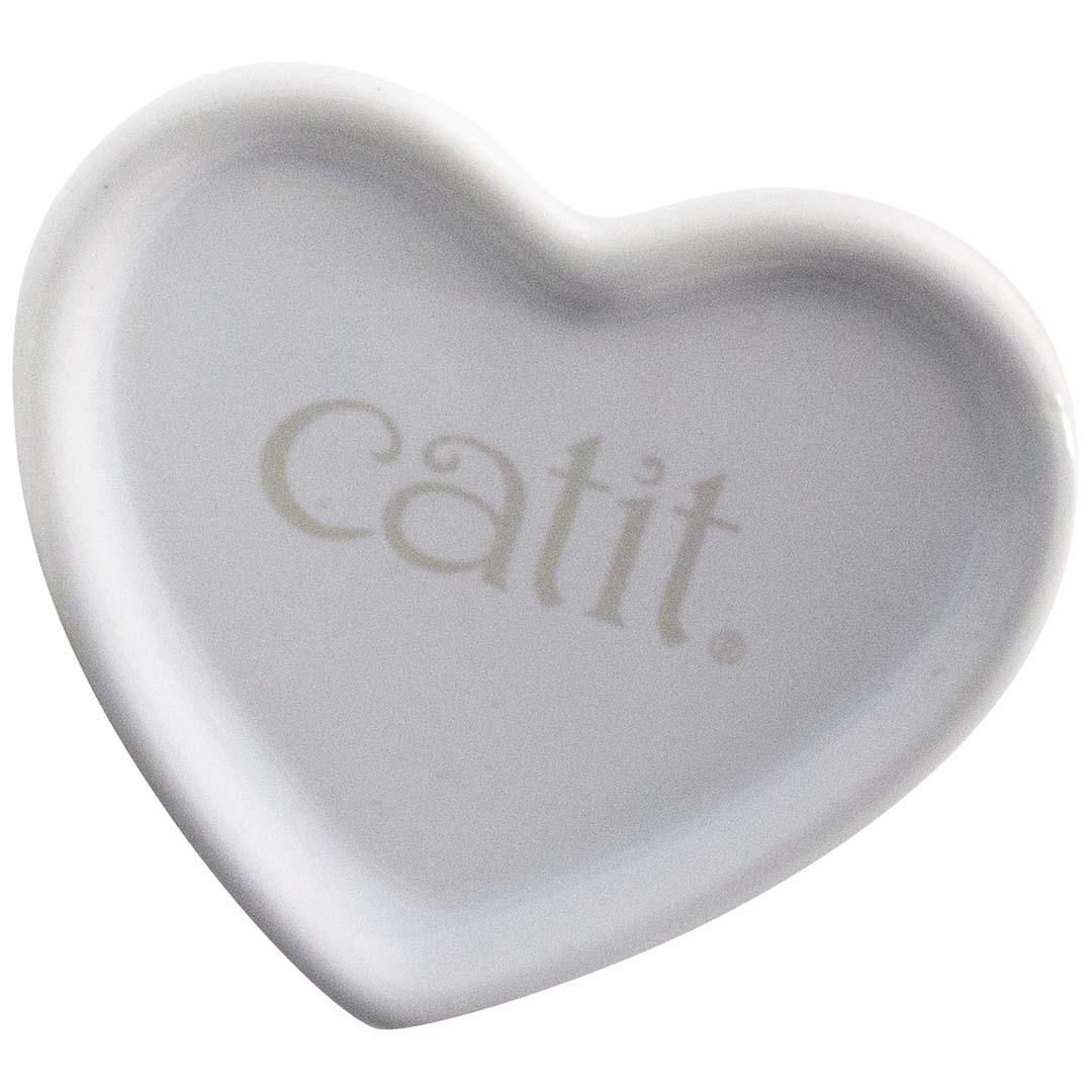 Comparer les prix de Gamelle pour chat ceramic Catit Creamy Heart