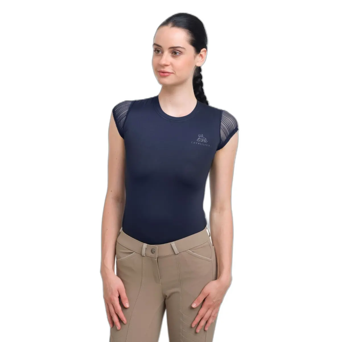 Meilleurs prix pour Polo d'équitation manches courtes femme Cavalliera Casual Contessa