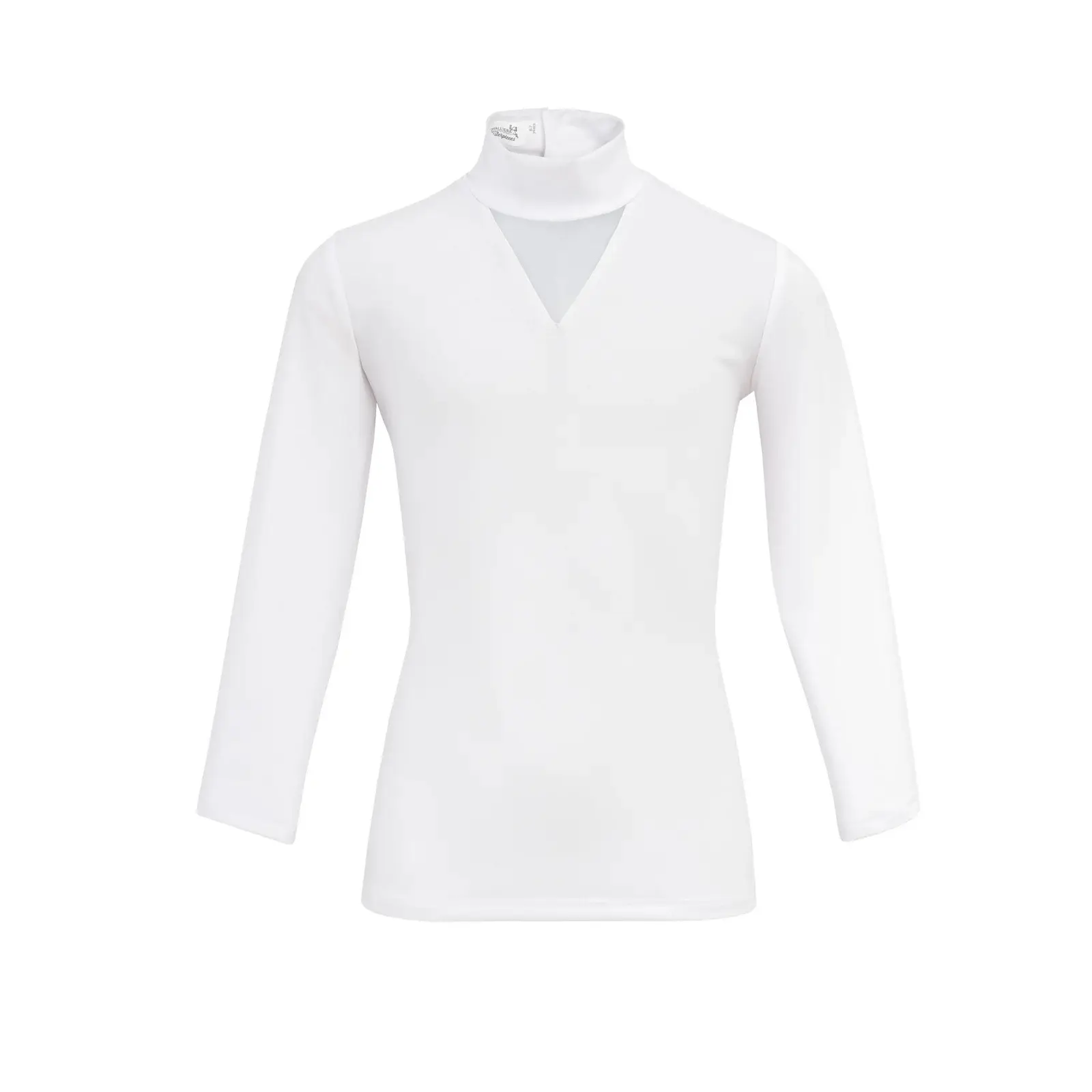 Comparer les prix de Polo d'équitation de concours manches longues fille Cavalliera Crystal Drop