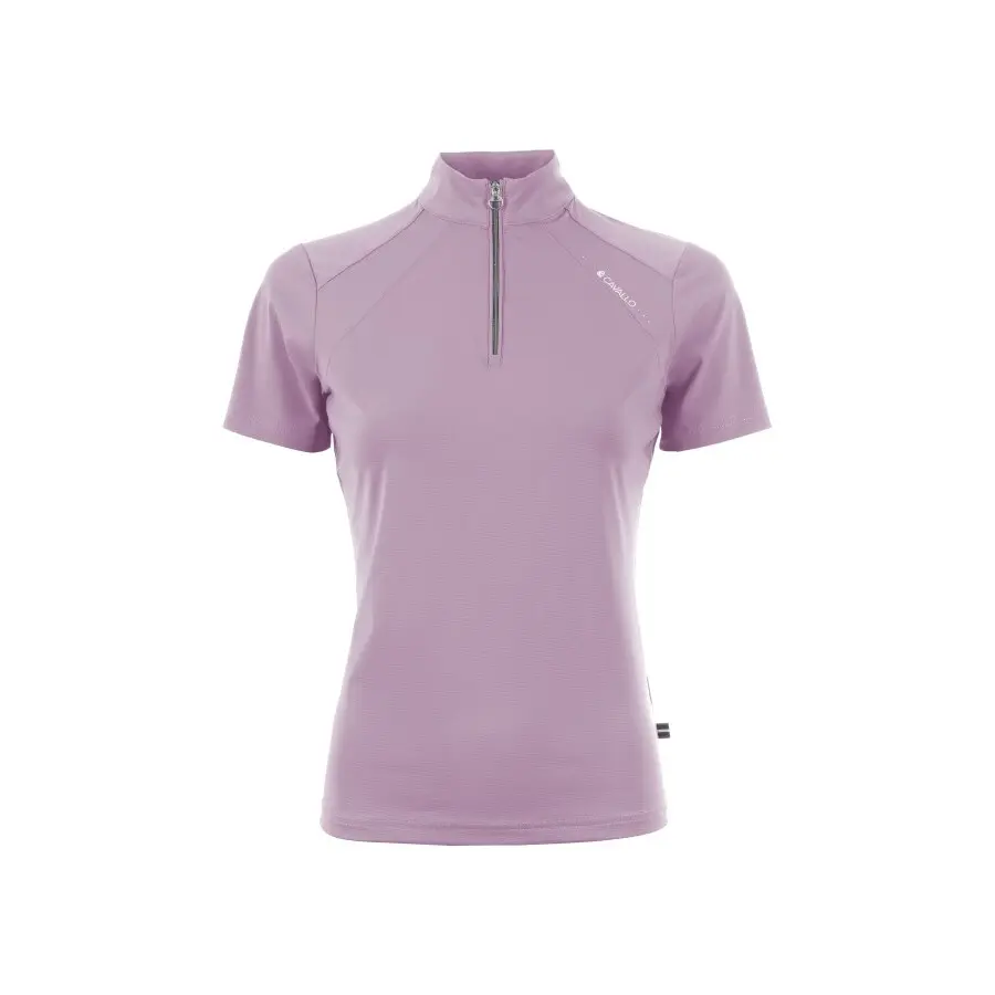 Polo d'équitation 1/4 zip femme Cavallo Function