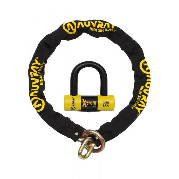 Velo Store - UK lasso chain lock Set Auvray Xtrem | Extra 10% off with Subscription, Postage £16.79 to UK Fedex.