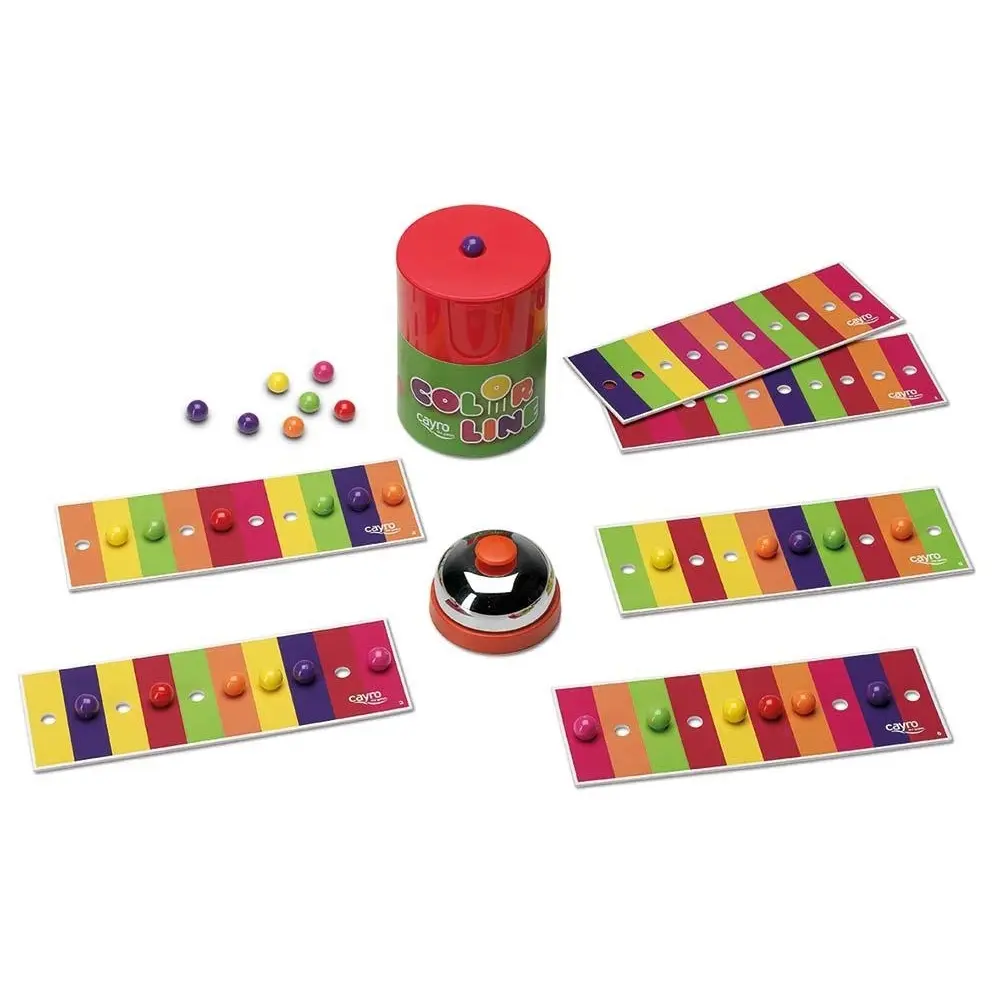 Gesellschaftsspiele Knöchelchen Cayro Color Line Thinkfun