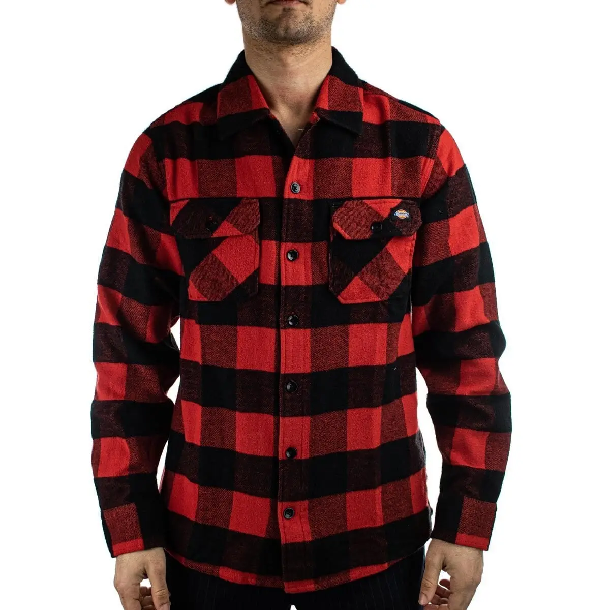 0194904336324 - New Sacramento Shirt Langarmhemd rot in XL