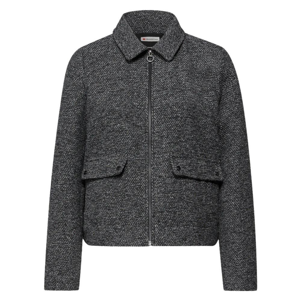 4063047871022 - Jacke Cecil LTD QR Salt and Pepper