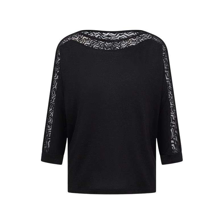 4063042929629 - Langarmshirt Cecil Batwing Burnout