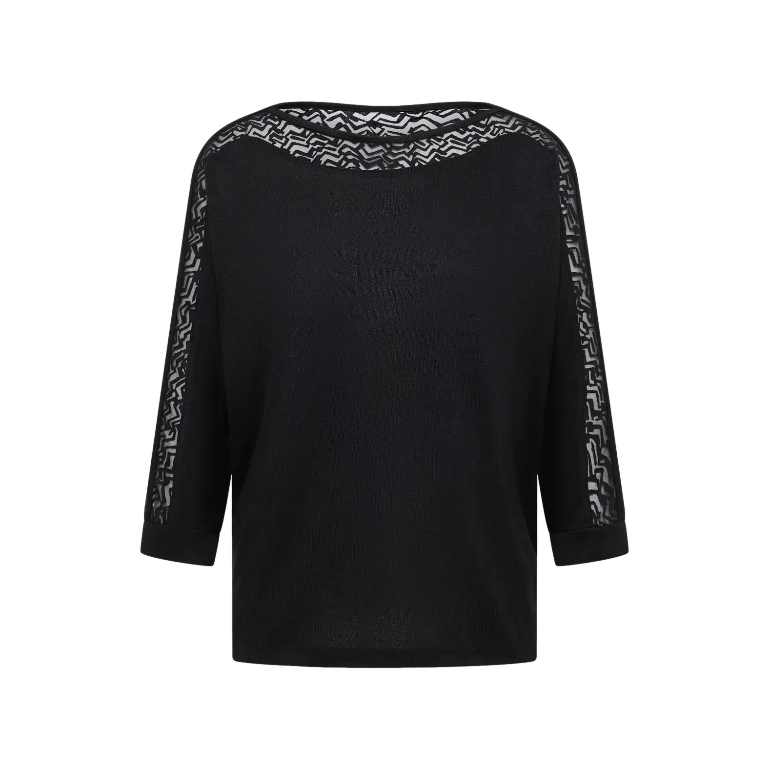 Langarmshirt Cecil Batwing Burnout