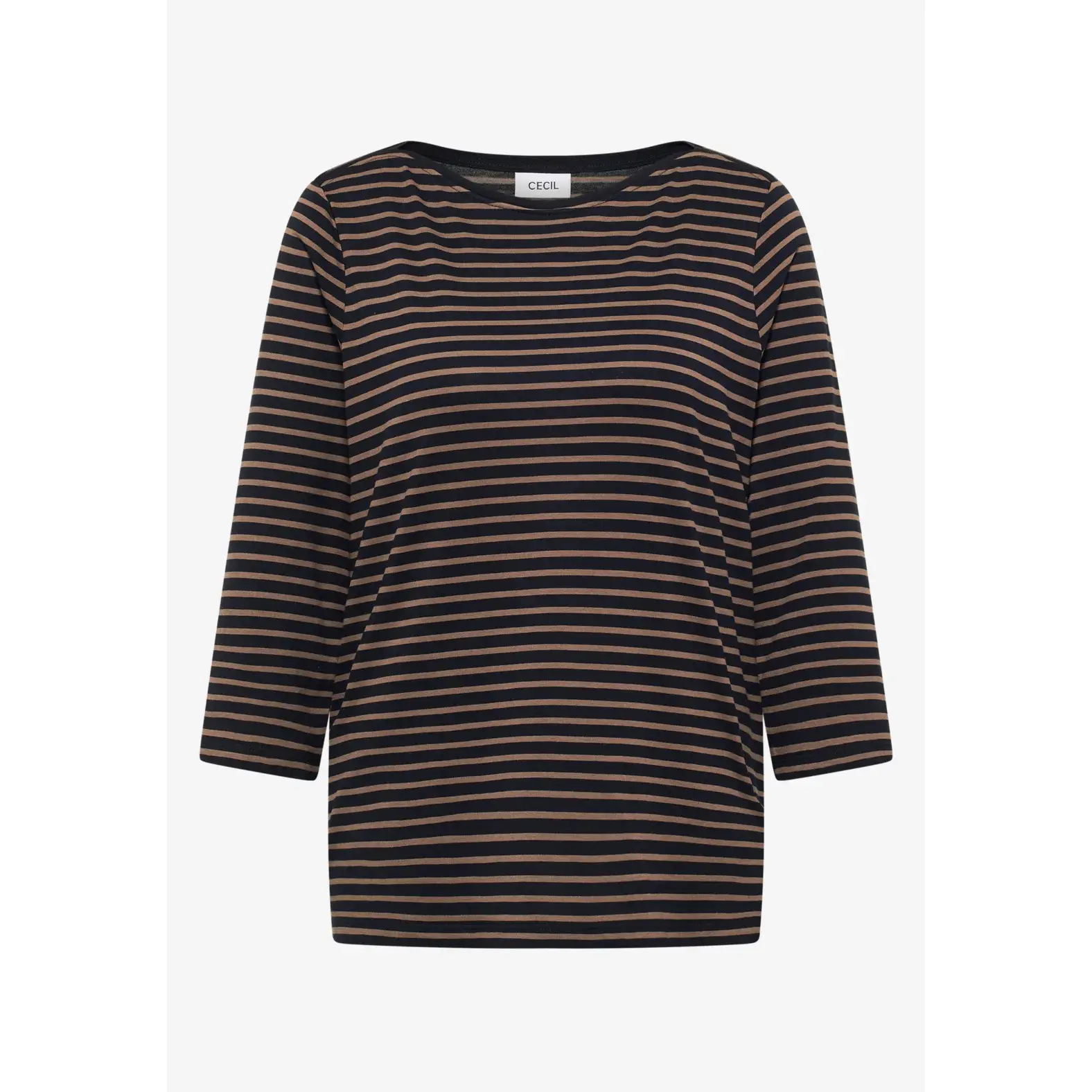 4063042811795 - Gestreiftes Damen-Boot-Ausschnitt-T-Shirt Cecil