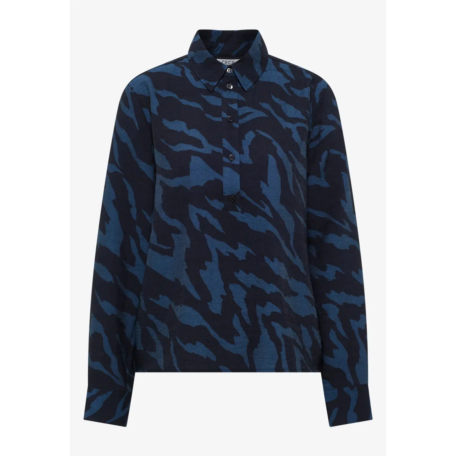 4063042803431 - Langarm-Bluse Damen Cecil AOP Softwave