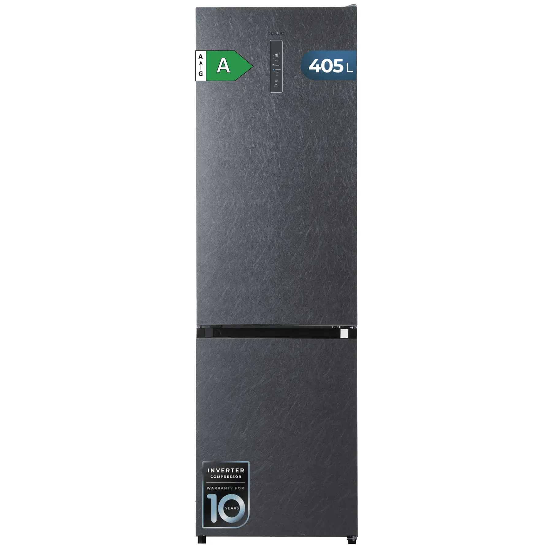 Kühlschrank Cecotec Bolero CoolMarket Combi 405 WL Elite Silex Stone A