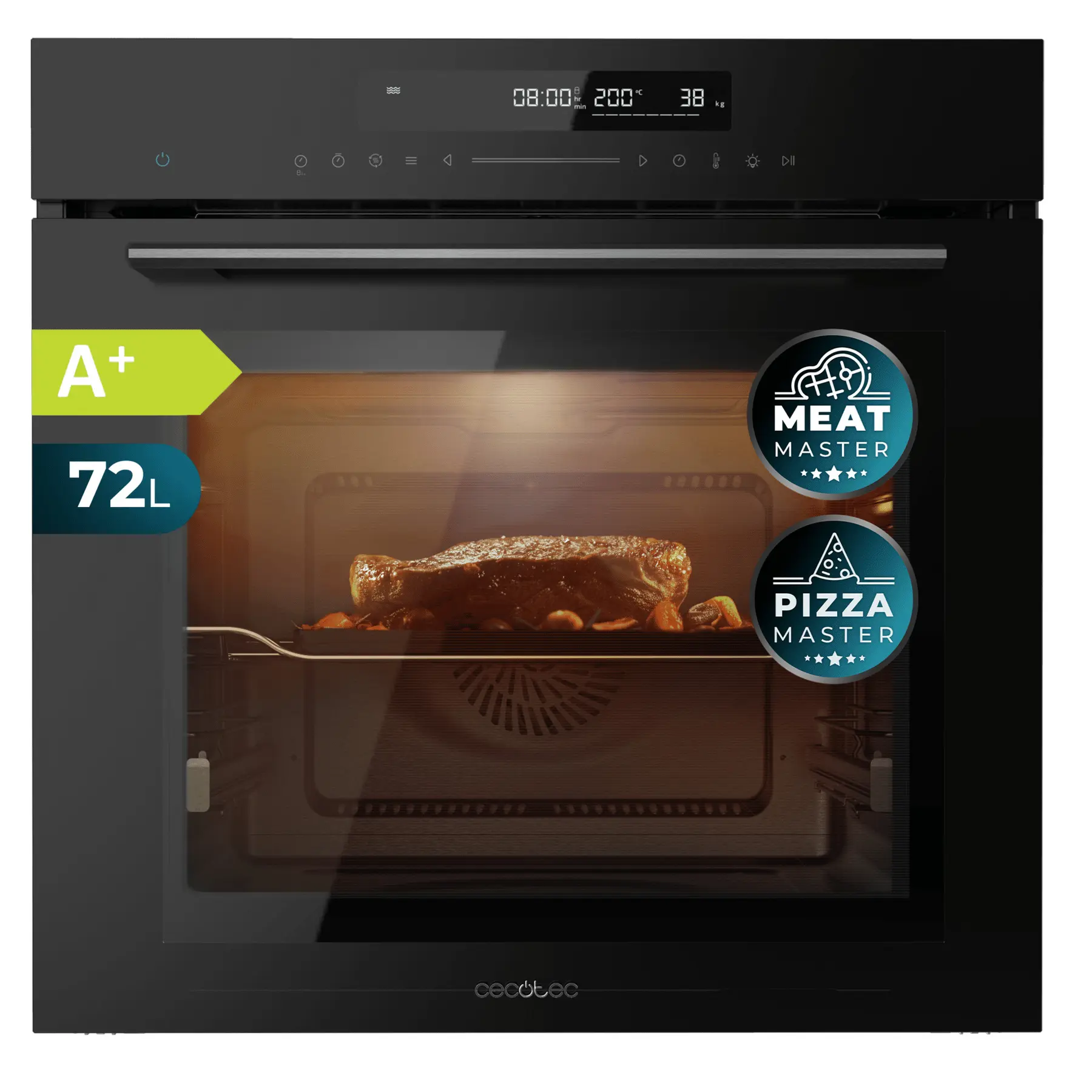 Four encastrable Cecotec Bolero Hexa SM406000 Glass Black A+