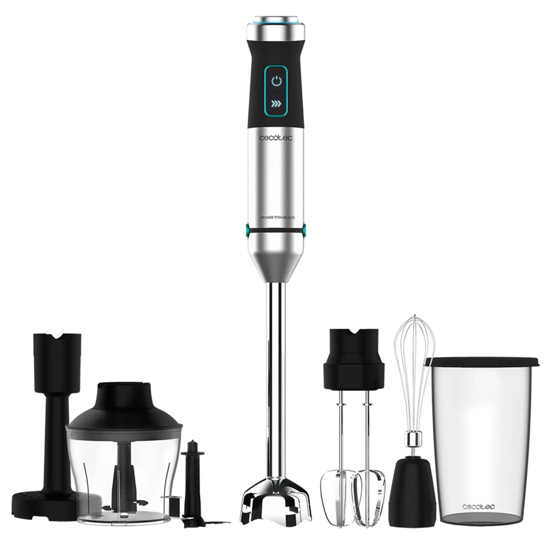 Mixeur Cecotec Power TitanBlack 1500 PerfectCream&Crush Mixeur Cecotec Power TitanBlack 1500 PerfectCream&Crush