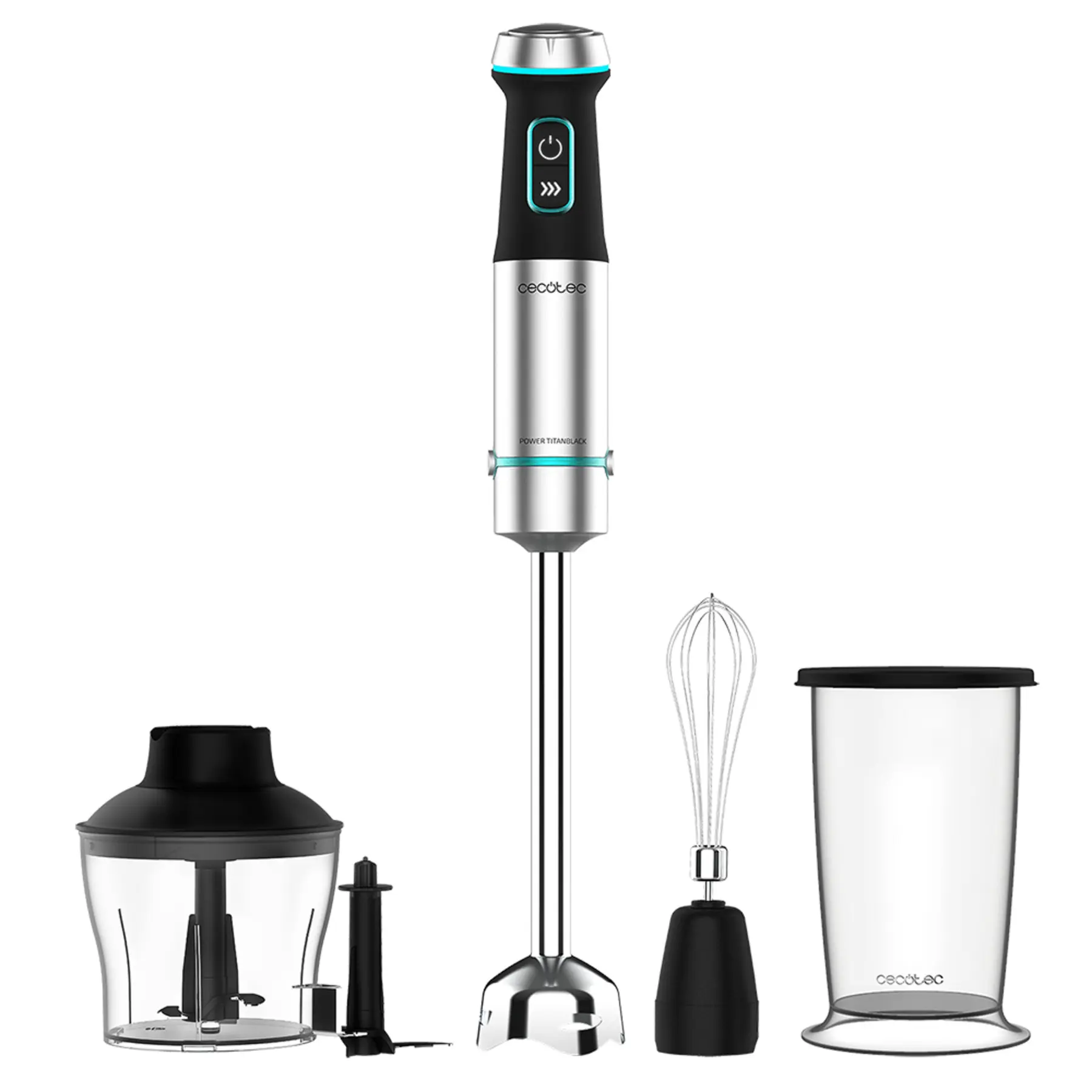 Mixer Cecotec Power TitanBlack 1200 Cream&Crush