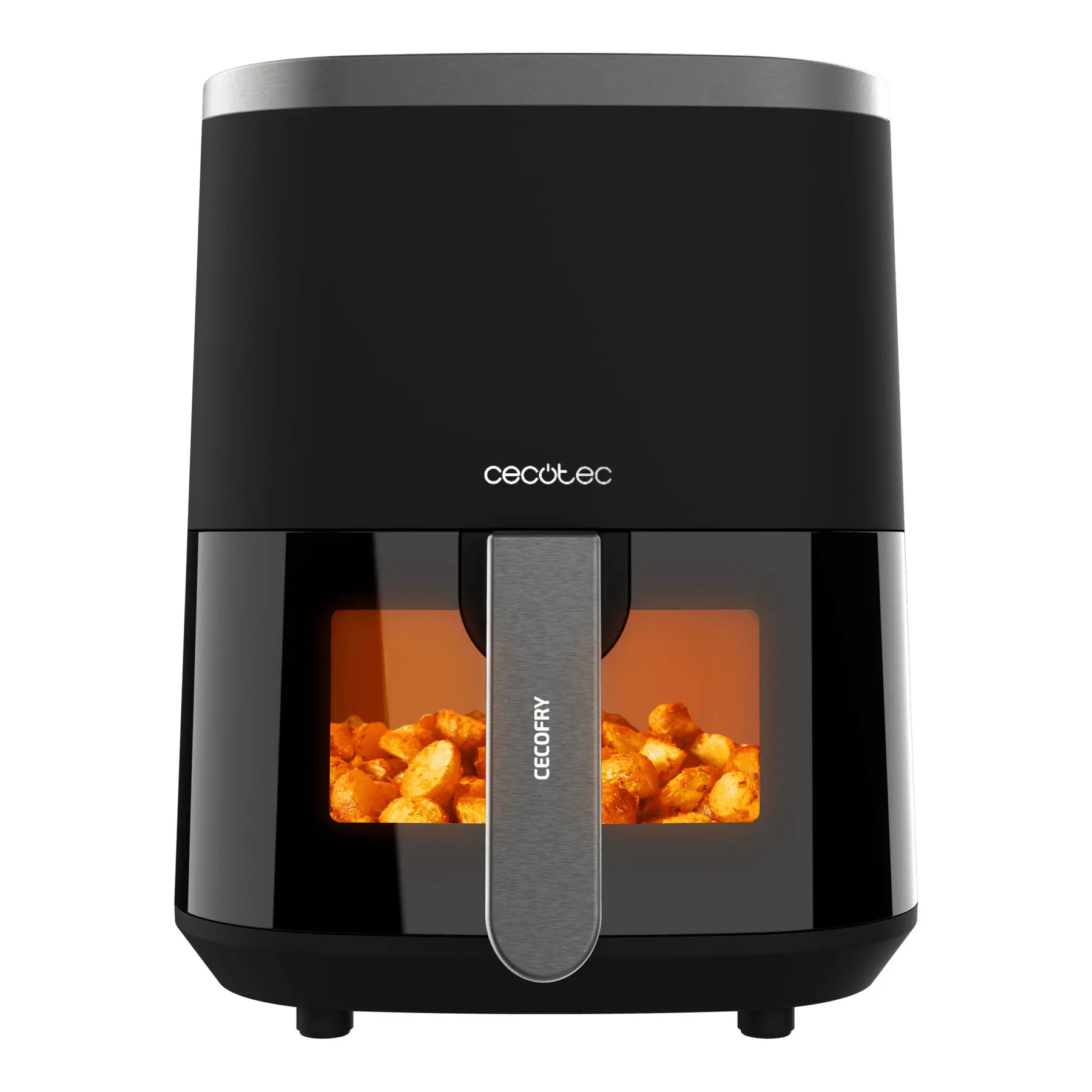 Cecotec Freidora De Aire Cecofry Fantastik Window 4000 Airfryer Zwart 4L / EU Plug