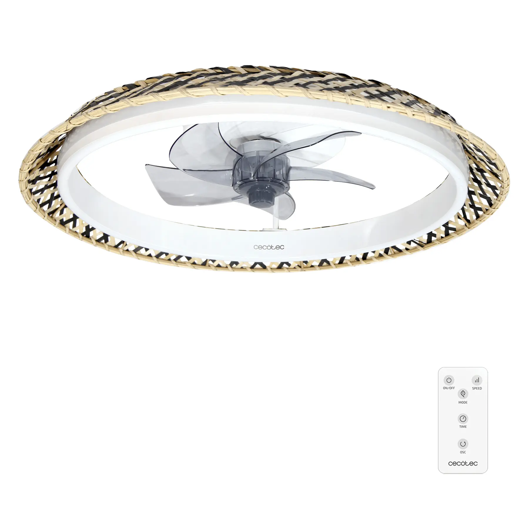 Ventilator Cecotec EnergySilence LampAero 610 Natural Design