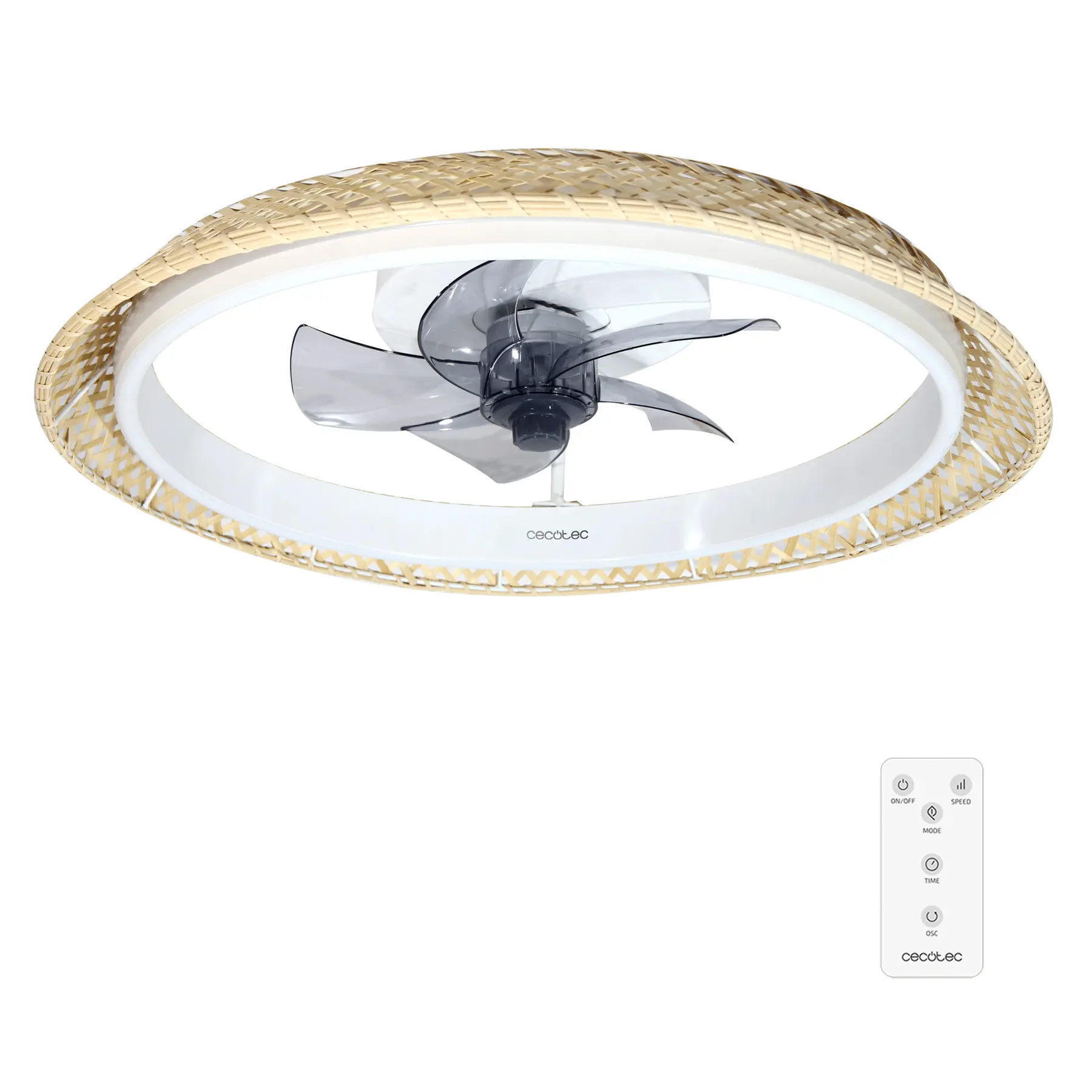Ventilator Cecotec EnergySilence LampAero 620 Natural Design