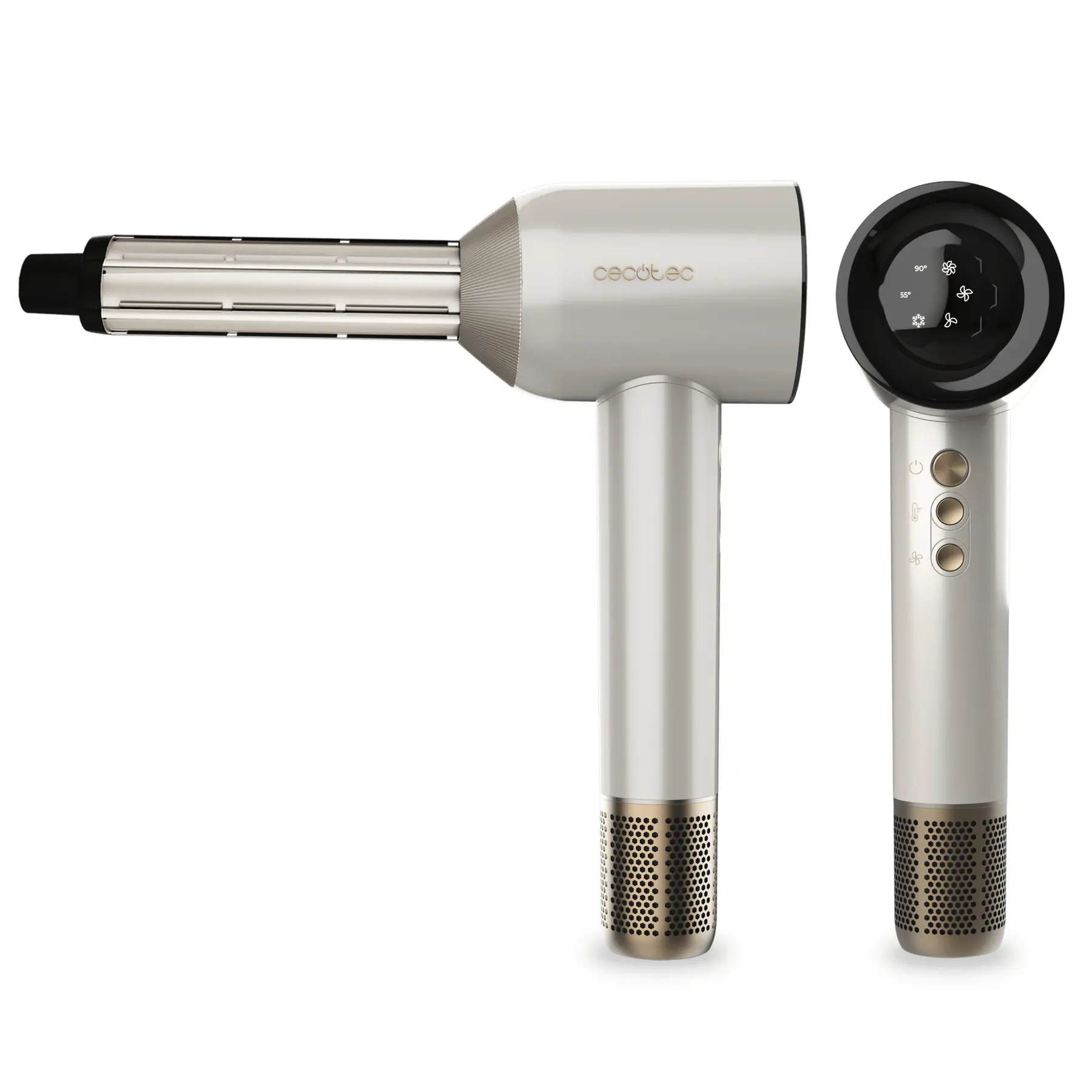 Haartrockner Cecotec DryGlam Waves Champagne