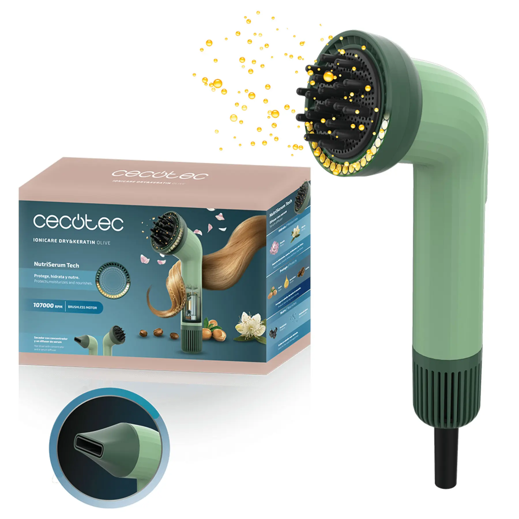 Haartrockner Cecotec IoniCare Dry&Keratin