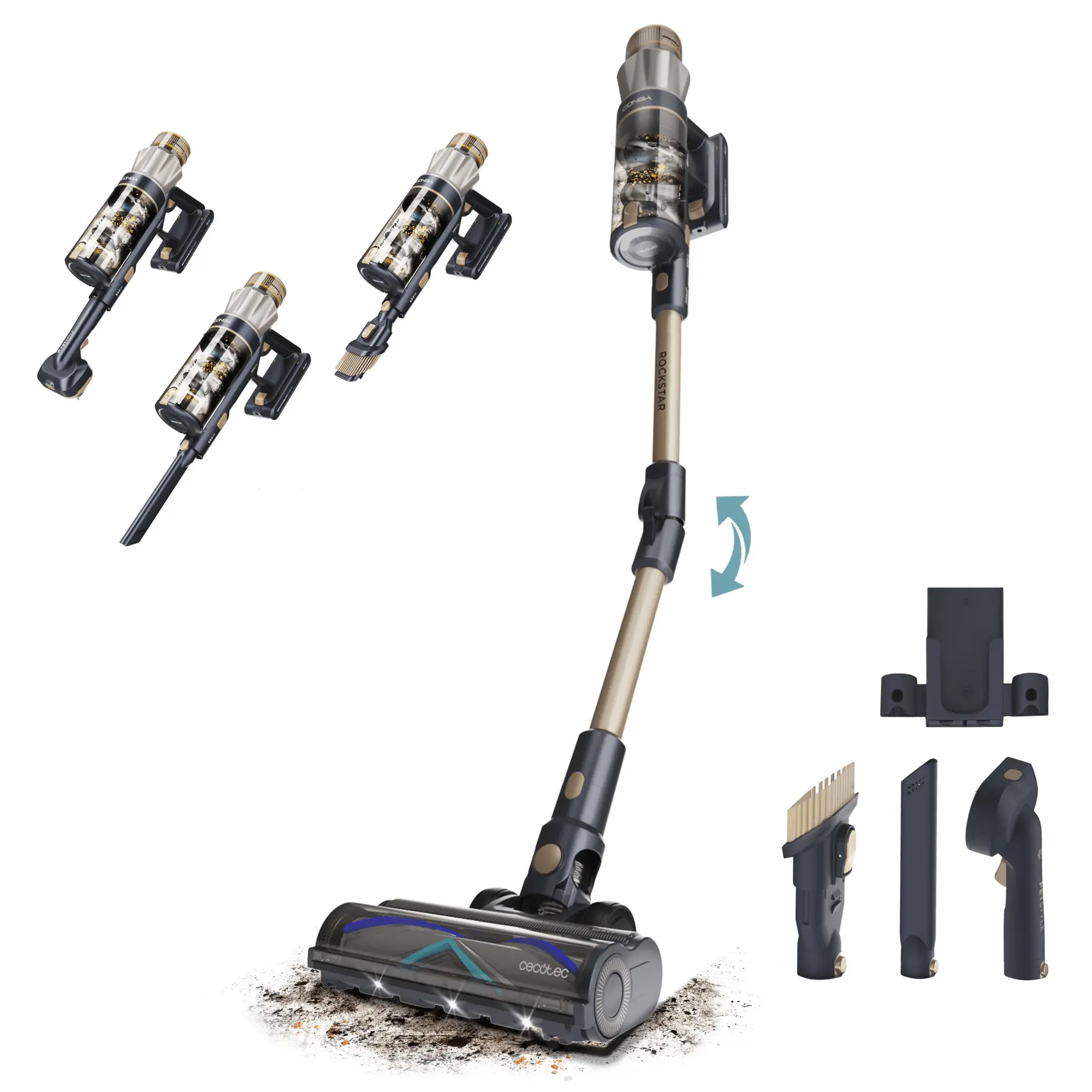 Staubsauger Cecotec Conga Rockstar RS90 Pet Flex