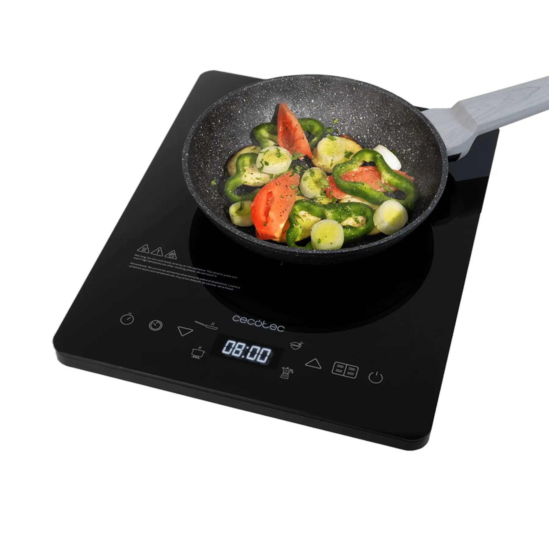 8435484030694 - Kochplatte Tragbare Induktionskochplatte Full Crystal Onyx