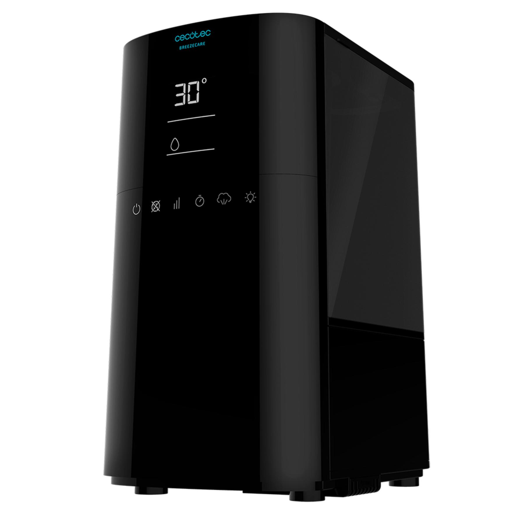 8435484056137 - LUFTBEFEUCHTER CECOTEC BREEZECARE 4000 CONNECTED 6 L 400 ML H SCHWARZ