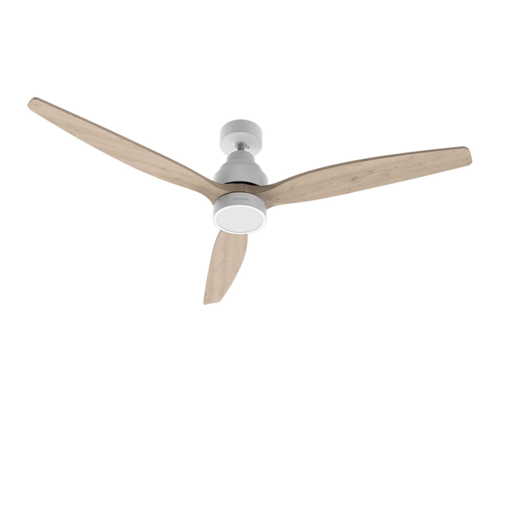 8435484058391 - Deckenventilator EnergySilence Aero 5300 White&Wood Design Cecotec