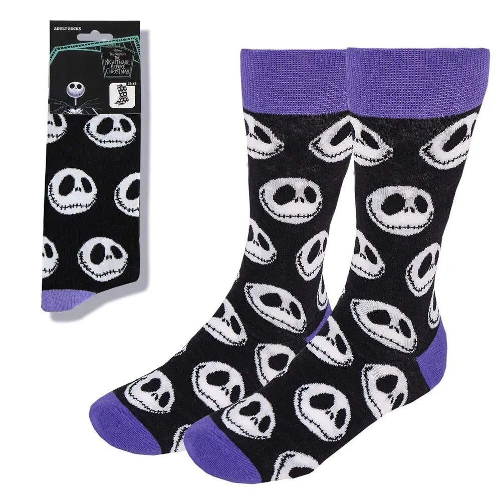 Cerda Unisex Noir Football Socks Nightmare Before Christmas