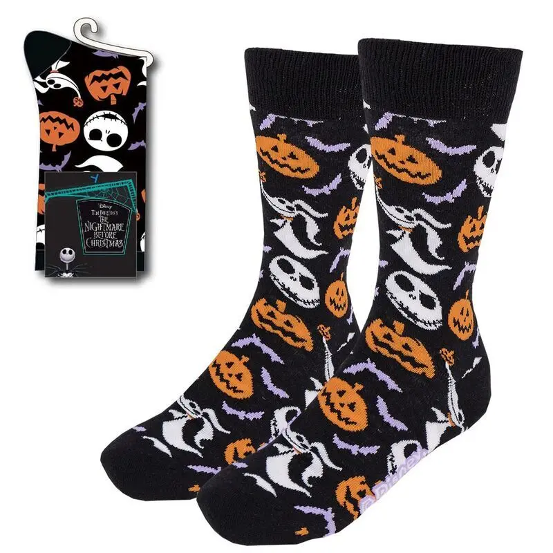 Cerda Unisex Noir Football Socks Nightmare Before Christmas