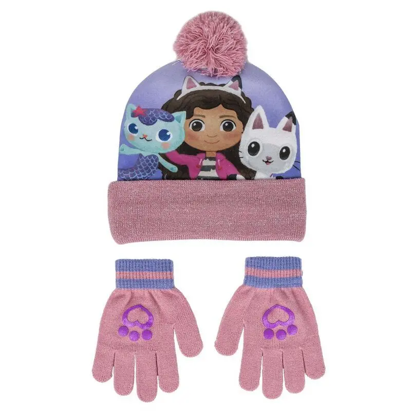 Ensemble de bonnet et gants enfant Cerda Gabbys Dolls House