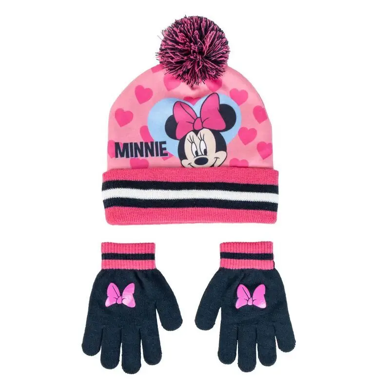 Ensemble bonnet et gants enfant Cerda Disney Minnie
