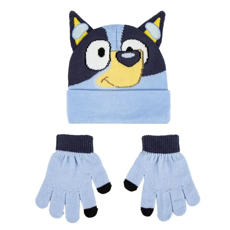 Mütze und Handschuhe Set Kind Cerda Bluey