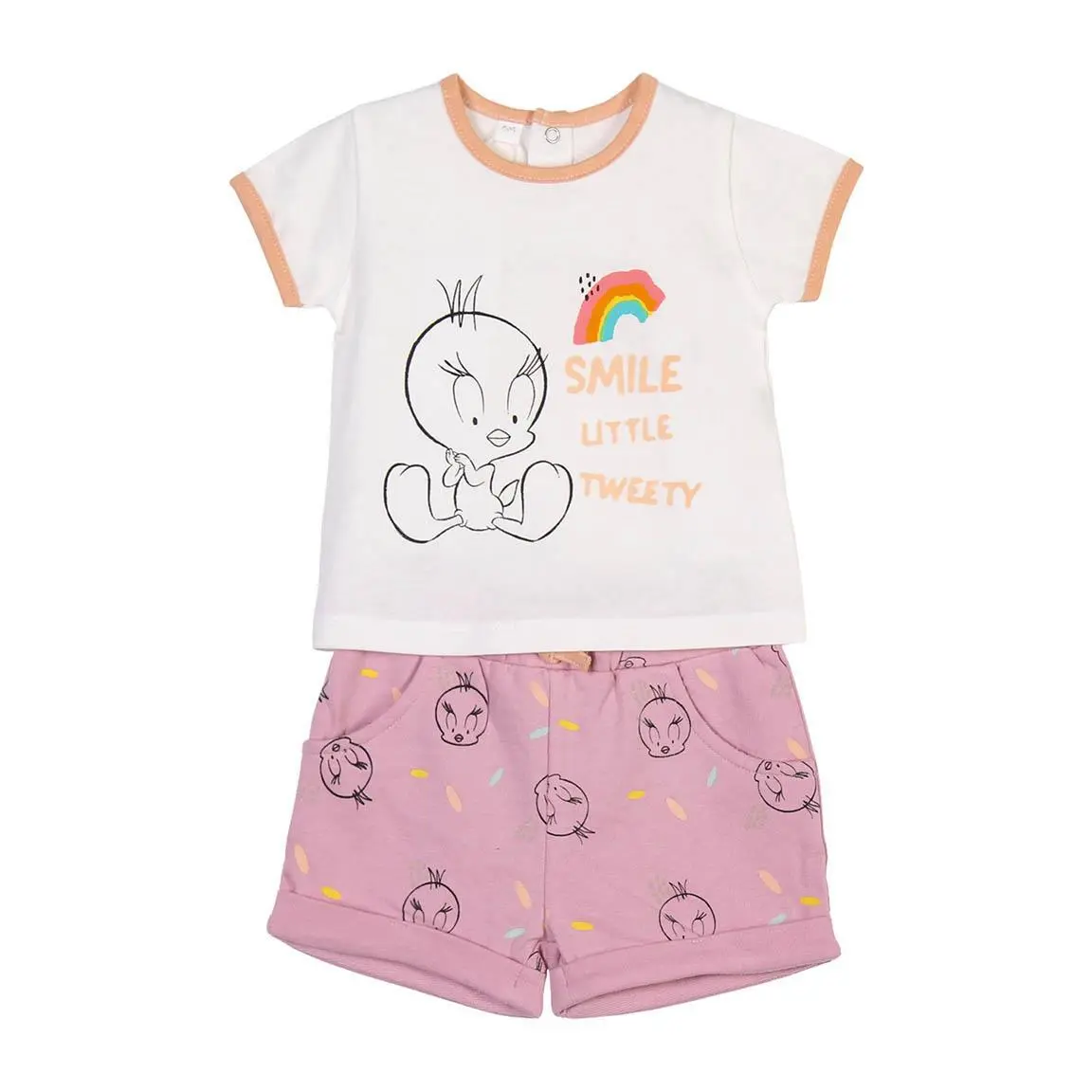 8445484107234 - Set aus T-Shirt und Shorts Baby Looney Tunes Piolin 8445484107234 - Set aus T-Shirt und Shorts Baby Looney Tunes Piolin