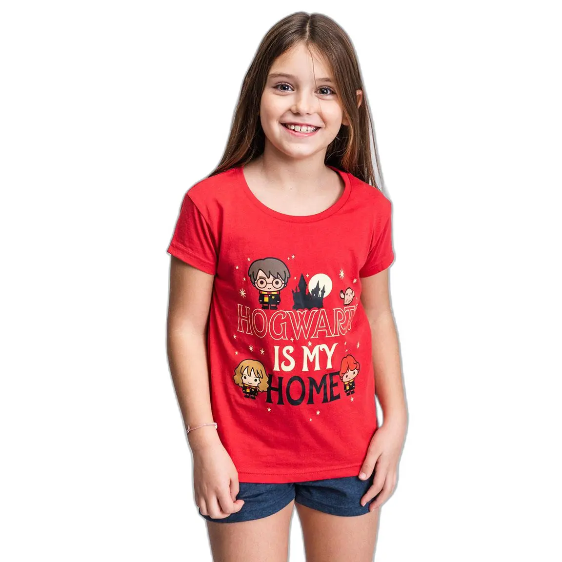8445484107692 - Kurzer Mädchen-Pyjama Harry Potter