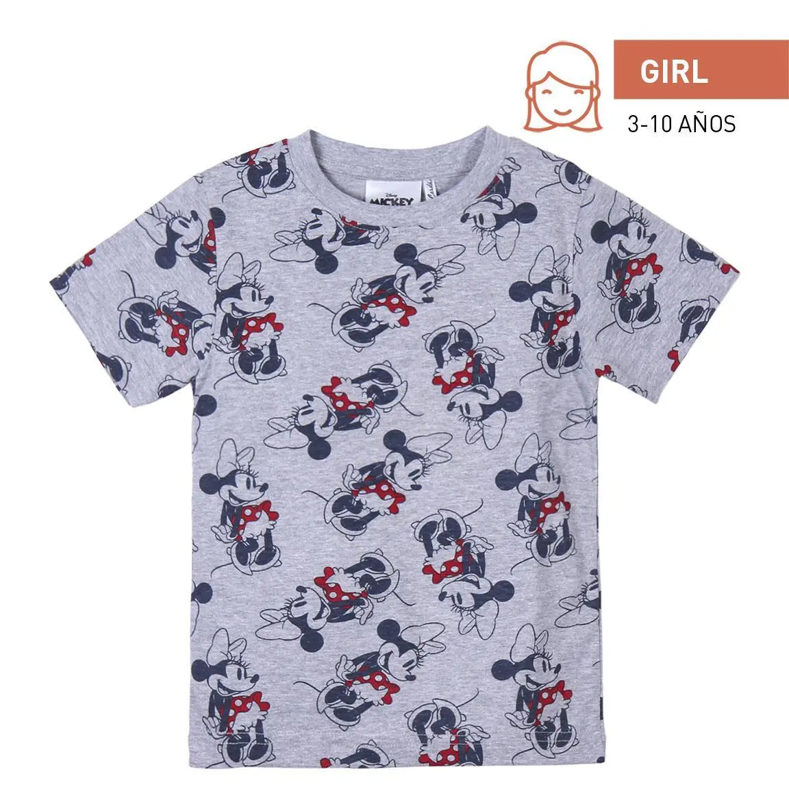 8445484110432 - Mädchen-T-Shirt Minnie