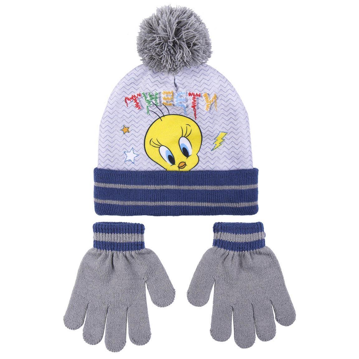 8445484168532 - Set aus Mütze und Handschuhen Mädchen Looney Tunes Piolin 8445484168532 - Set aus Mütze und Handschuhen Mädchen Looney Tunes Piolin